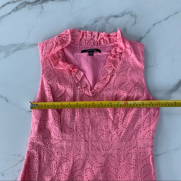 Chadwicks Size 10 Pink Mini Dress - Picture 12 of 15